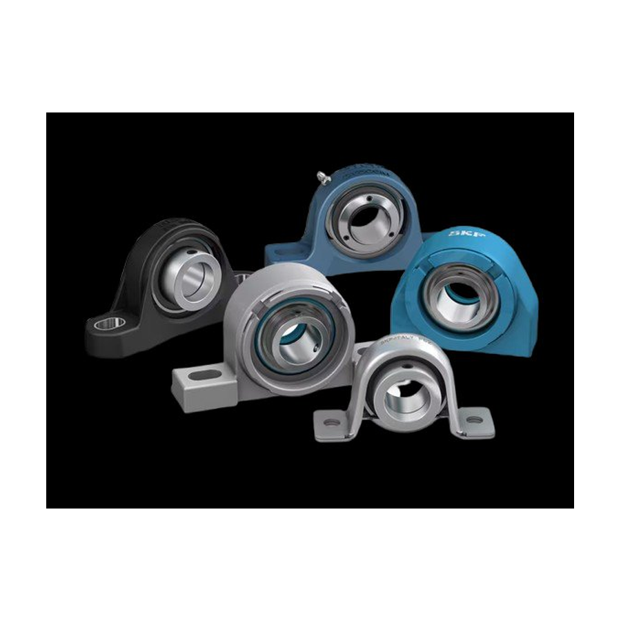 UCP pillow block bearing housing close-up