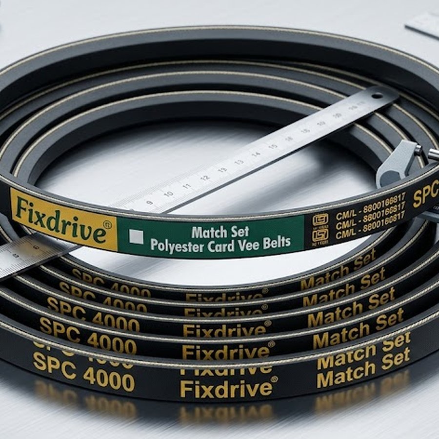 Fixdrive ISI V-belt with cogged construction